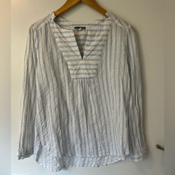 Pleione Tops - Pleione Striped Tunic